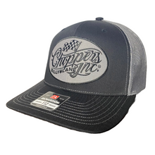 Load image into Gallery viewer, Billy Lane Choppers Inc. Flag Logo Richardson Hat
