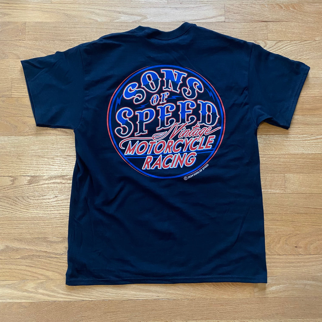 Billy Lane's Sons of Speed Pocket T-shirt