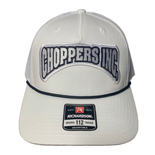 Load image into Gallery viewer, Billy Lane Choppers Inc. OG Logo Solid White Richardson Hat
