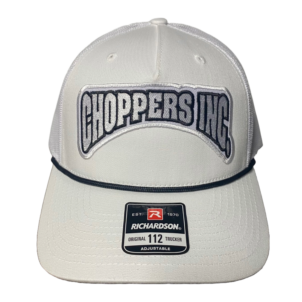 Billy Lane Choppers Inc. OG Logo Solid White Richardson Hat