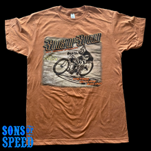Load image into Gallery viewer, Billy Lane&#39;s Sons Of Speed March 2024 Heather Orange T-shirt
