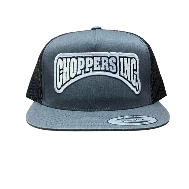 Billy Lane Choppers Inc. OG Logo Charcoal & Black Snapback Hat