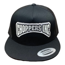 Load image into Gallery viewer, Billy Lane Choppers Inc. All Black Flat Brim Hat
