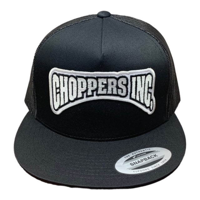 Billy Lane Choppers Inc. All Black Flat Brim Hat