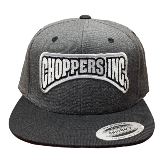 Billy Lane Choppers Inc. Charcoal Black Flat Brim Hat