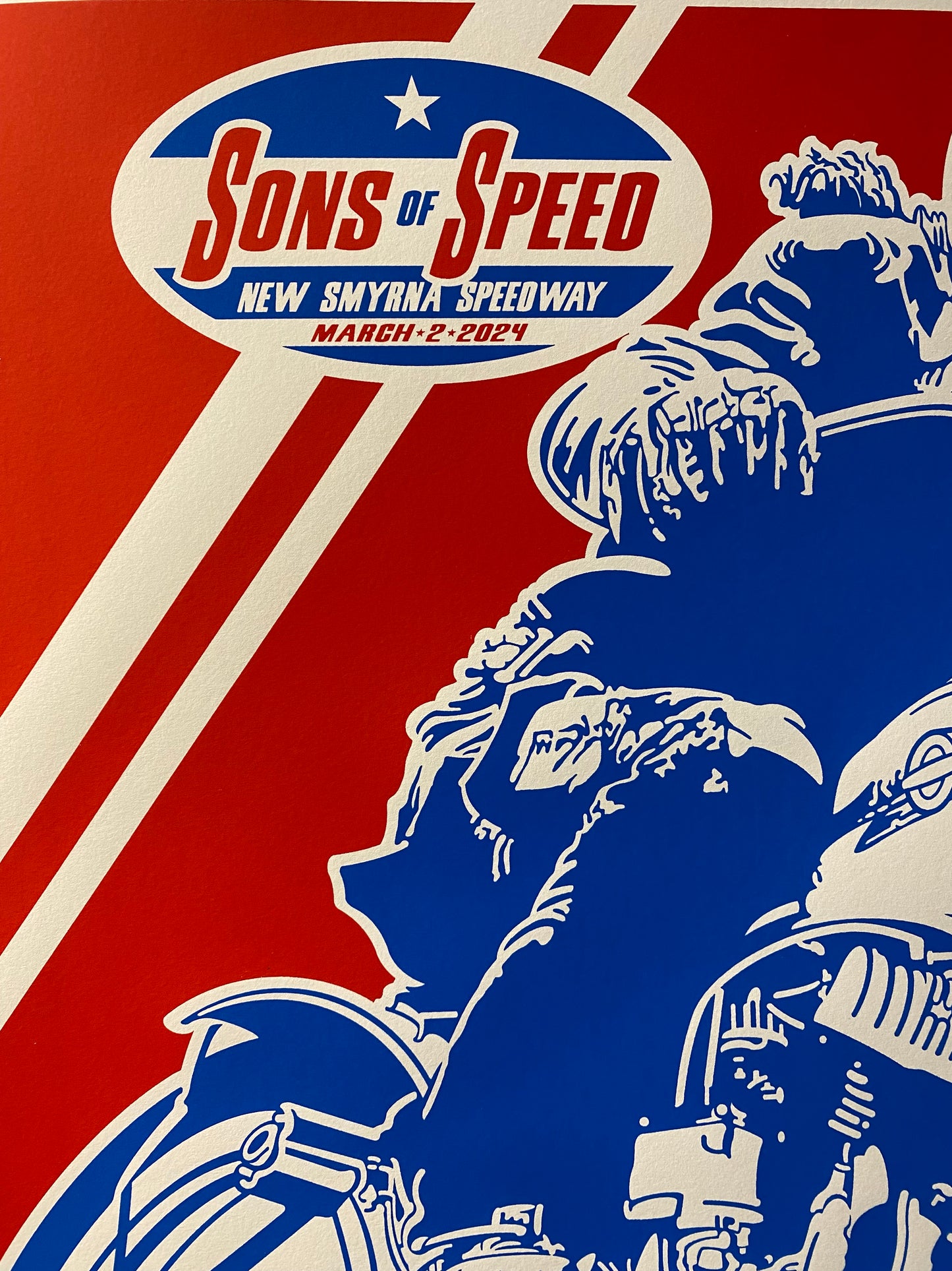 Billy Lane's Sons of Speed March 2024 Poster