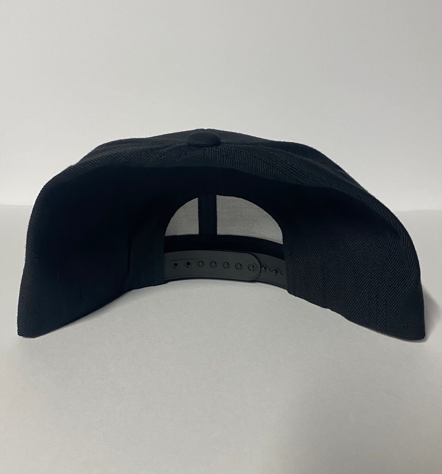 Choppers Inc Original Dice Logo Black Wool Flat Brim