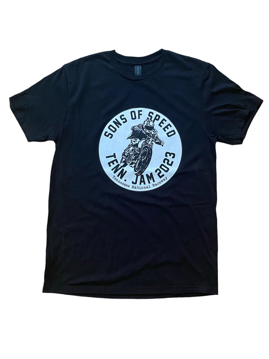Sons of Speed Tenn Jam 2023 Mens Black T-shirt