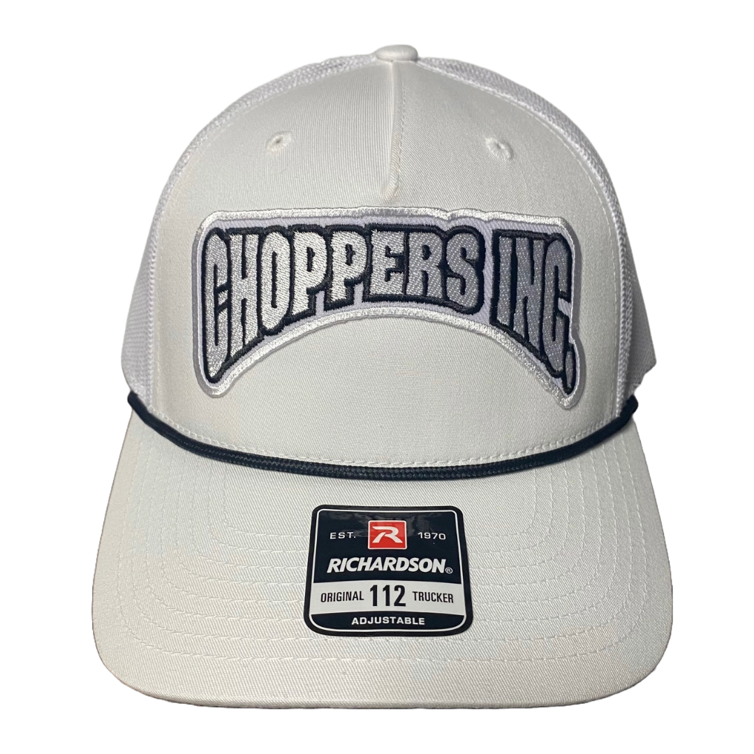 Billy Lane Choppers Inc. OG Logo Solid White Richardson Hat