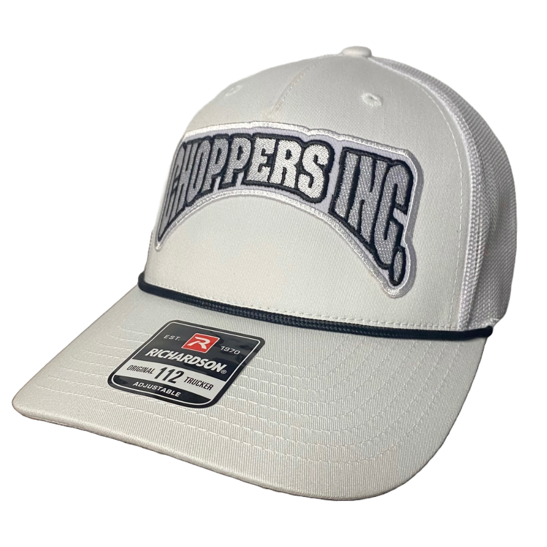 Billy Lane Choppers Inc. OG Logo Solid White Richardson Hat