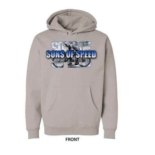 Billy Lane Sons of Speed Photo Cement Hoody