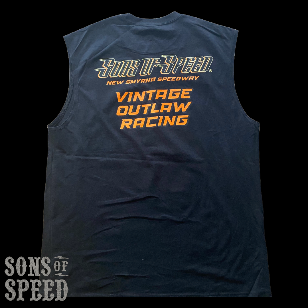 Billy Lane's Sons of Speed Mens Sleeveless T-shirt Black