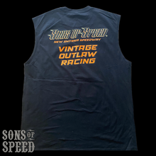 Load image into Gallery viewer, Billy Lane&#39;s Sons of Speed Mens Sleeveless T-shirt Black
