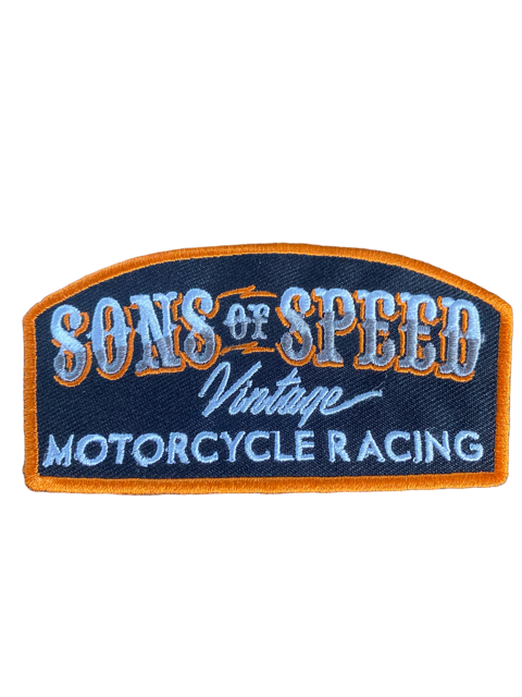 Sons of Speed Arch Logo Embroidered Patch