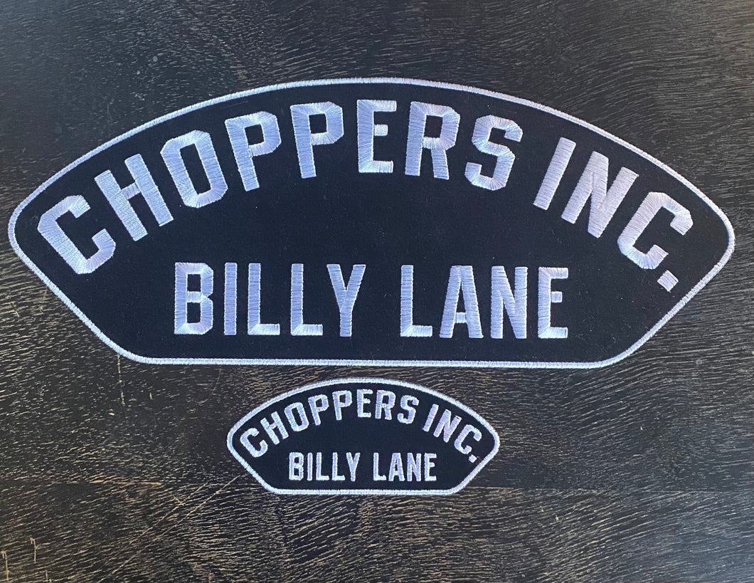 Choppers Inc. Billy Lane Patch Set
