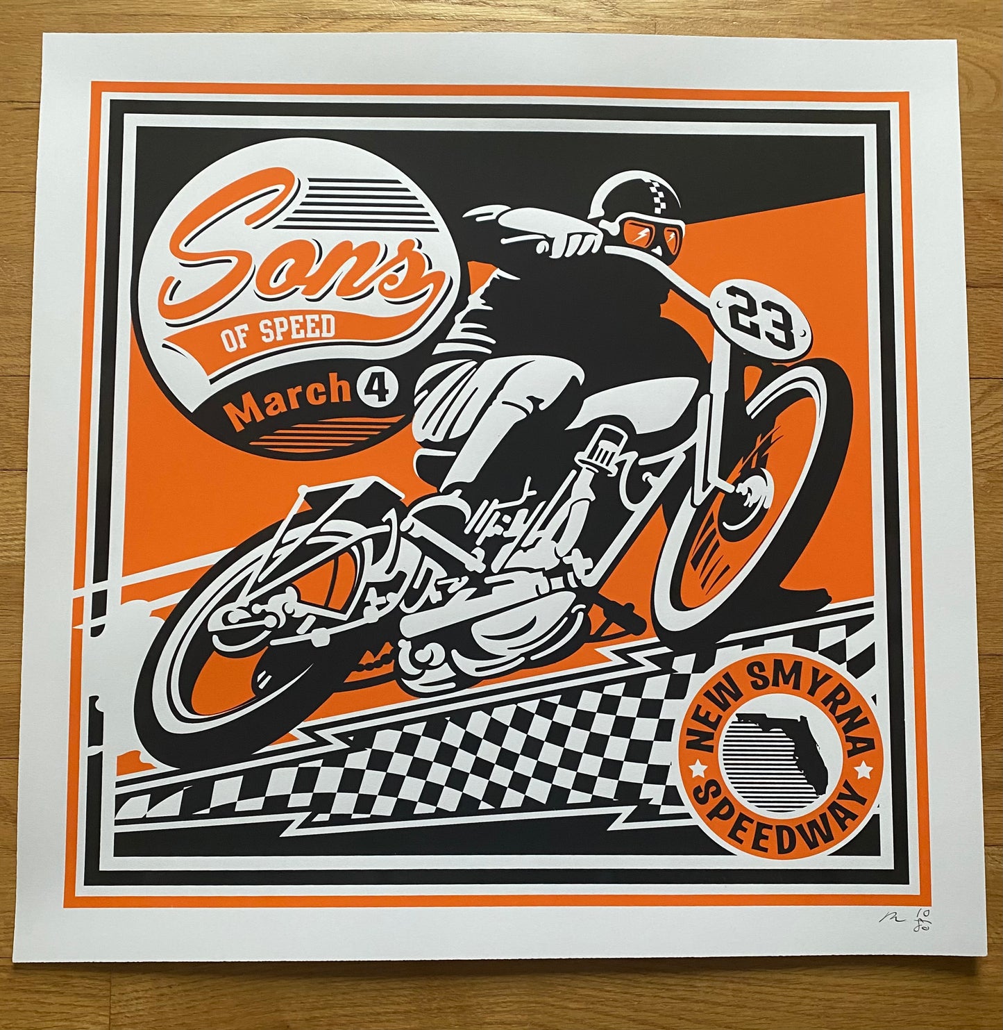 Billy Lane's Sons of Speed Limited Edition Poster March 2023